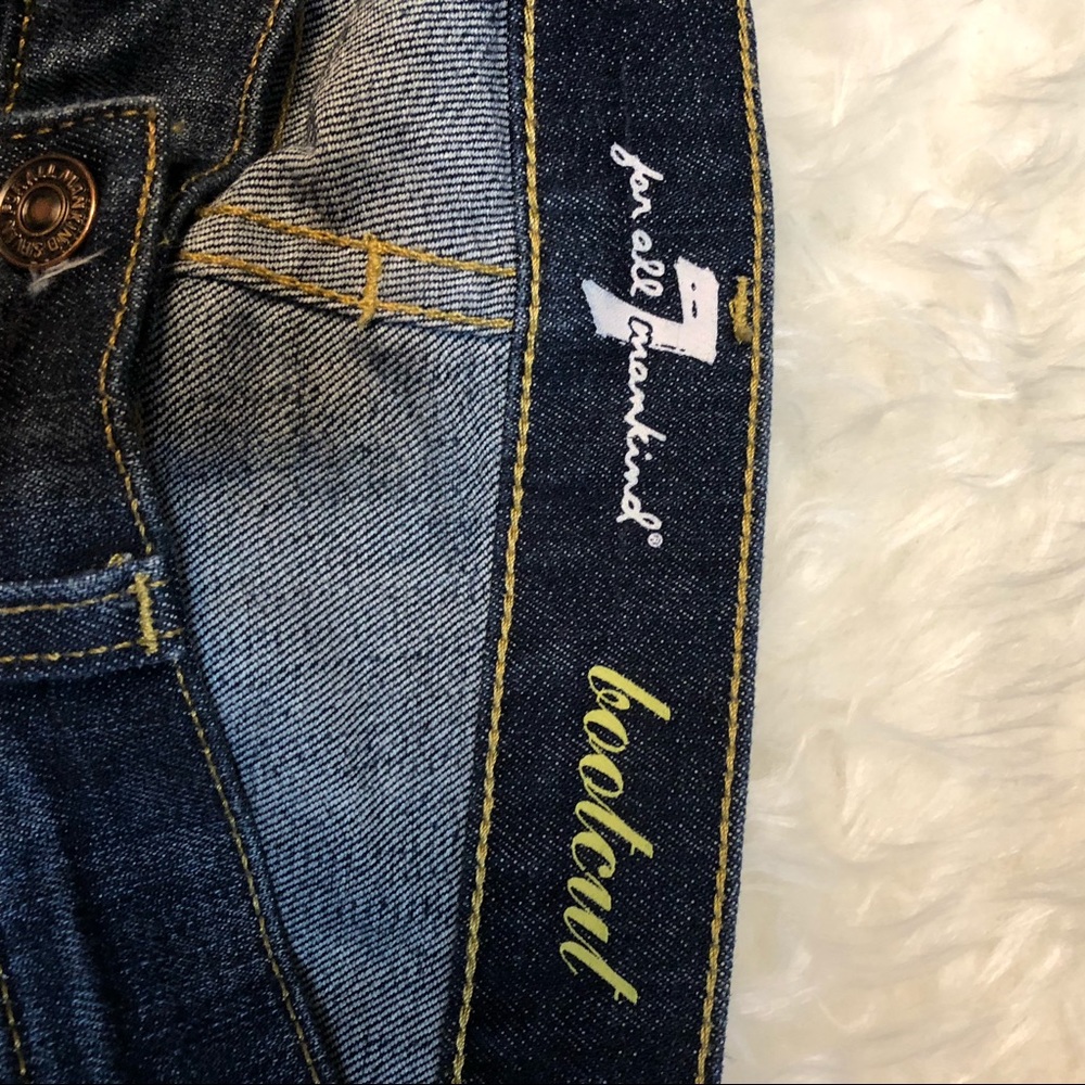 7 For All Mankind Bootcut Jeans Sz 29 - Picture 5 of 7